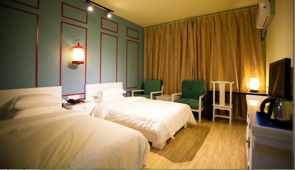Huangshan Yu Mo Xuan Fashion Hotel Kamer foto